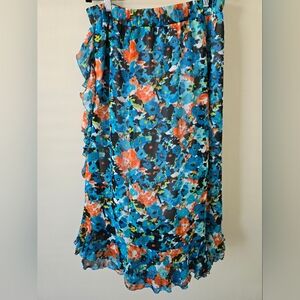 Cato flowered skirt (size 14/16)